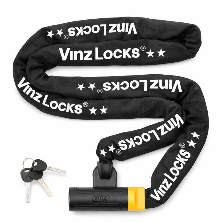 VINZ Salado Fietsslot ART2 - 200cm, Motoren, Accessoires | Sloten, Verzenden