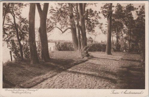 HILLEGERSBERG - Theeschenkerij Plaswijck. Tuin (Buitenrand), Verzamelen, Ansichtkaarten | Nederland, Verzenden
