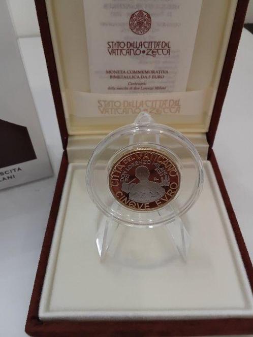 Vaticaan. 5 Euro 2023 Don Lorenzo Milani Proof (Zonder, Postzegels en Munten, Munten | Europa | Euromunten