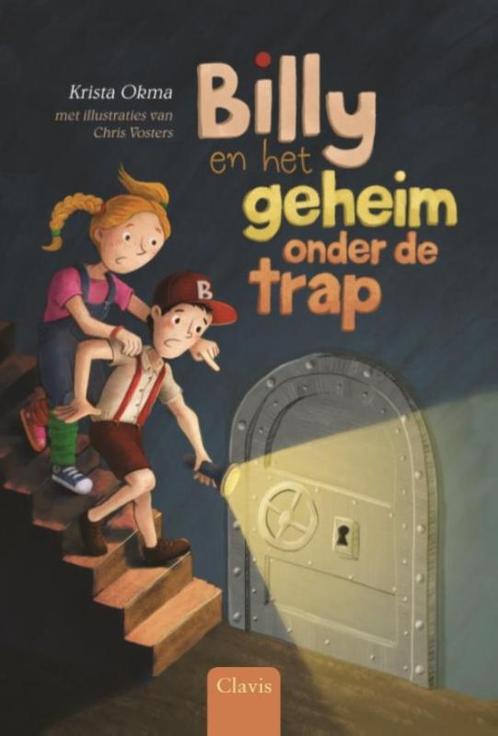 Billy en het geheim onder de trap 9789044829716 Krista Okma, Boeken, Kinderboeken | Jeugd | onder 10 jaar, Gelezen, Verzenden