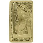 Duitsland. Gold Bar 2025 1/100 Oz (.999) (Zonder