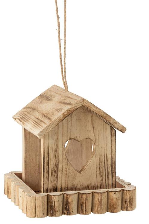 J-Line Vogelhuis met Rand Hout Beige (VOGELS, DIEREN), Diensten en Vakmensen, Dieren | Overige | Verzorging, Oppas en Les