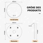 Badkamerspiegel met verlichting - Wandspiegel - 60x60 cm - Y, Huis en Inrichting, Woonaccessoires | Spiegels, Verzenden, Zo goed als nieuw