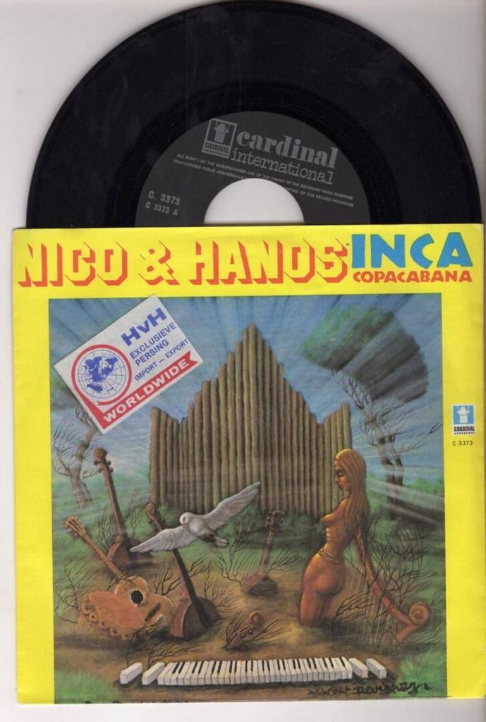 Nico & Hanos – Inca / Copacabana (1-7-Vinyl-Single), Cd's en Dvd's, Vinyl Singles, Ophalen of Verzenden