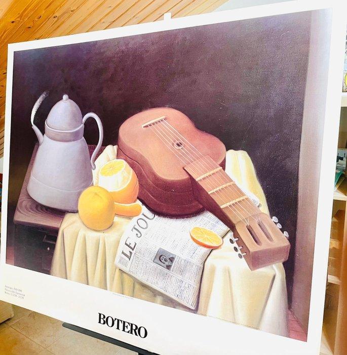 Fernando Botero (after) - Natura Morta con Le Journal (1989), Antiek en Kunst, Kunst | Tekeningen en Foto's