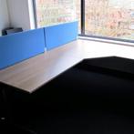 (MDK-104889) Ahrend Essa Cad Cam hoekbureau met nieuw blad, Ophalen of Verzenden, In hoogte verstelbaar, Gebruikt, Bureau