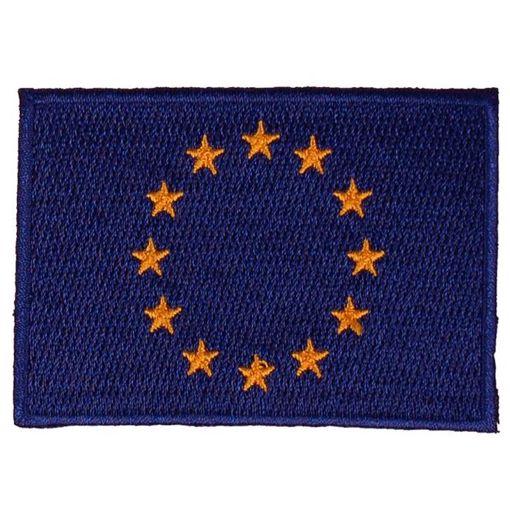 Strijkapplicatie/Patch - Vlag Europa - 8x6cm NIEUW, Hobby en Vrije tijd, Kledingapplicaties en Hotfix, Nieuw, Ophalen of Verzenden