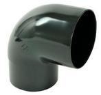 Nicoll PVC-Ti bocht 87,5 graden mof-vse zwart Ø80, Doe-het-zelf en Verbouw, Buizen en Afvoer, Ophalen of Verzenden, Nieuw