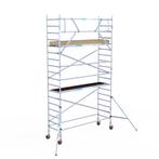 Basic rolsteiger 90 x 6,2m werkhoogte, Doe-het-zelf en Verbouw, Steigers, Verzenden, Nieuw, Rolsteiger of Kamersteiger, 5 meter of hoger