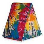 Afrikaanse stof - Multicolor Tie Dye - Polycotton - 1 yard, Hobby en Vrije tijd, Stoffen en Lappen, Ophalen of Verzenden, Nieuw