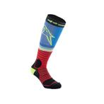 Alpinestars MX Pro Sokken Zwart Rood Licht Blauw, Verzenden, Nieuw