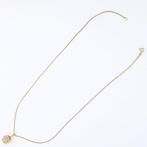 Ketting met hanger - 14 karaat Geel goud Diamant, Sieraden, Tassen en Uiterlijk, Antieke sieraden
