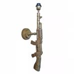 Wandlamp Machine Gun 10x17x44cm, Huis en Inrichting, Lampen | Wandlampen, Nieuw, Ophalen of Verzenden