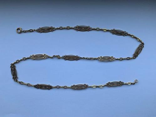 Zonder Minimumprijs - Ketting met hanger - 19.2 kt. Geel, Sieraden, Tassen en Uiterlijk, Antieke sieraden
