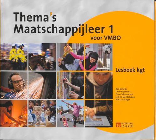 Themas Maatschappijleer 1 VMBO kgt niveau Lesb 9789086740741, Boeken, Filosofie, Zo goed als nieuw, Verzenden