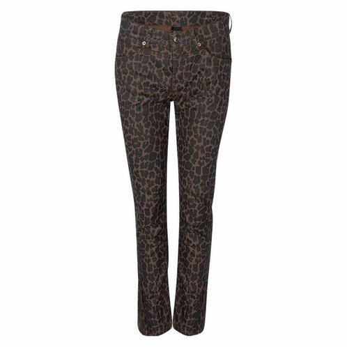 MAC • Rich Slim Chic jeans leo • 36, Kleding | Dames, Broeken en Pantalons, Bruin, Nieuw, Maat 36 (S), Verzenden