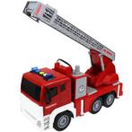 Brandweerauto met licht en geluid 1:12, Kinderen en Baby's, Speelgoed | Overig, Nieuw, Verzenden