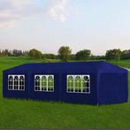vidaXL Partytent 3x9 m blauw, Verzenden, Nieuw, Partytent