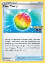 Rare Candy 069/078 Pokémon Go, Hobby en Vrije tijd, Verzamelkaartspellen | Pokémon, Ophalen of Verzenden, Nieuw, Losse kaart, Foil
