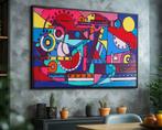 Ksavera - Cubism A1353 - abstract painting on XXL canvas, Antiek en Kunst