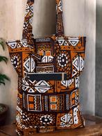 Shopper tas met Afrikaanse print - Bruine Bogolan - Herbruik, Ophalen of Verzenden, Nieuw