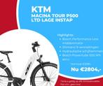 KTM Macina Tour P500 LTD64 eBike met lage instap 51 / 56 cm, 51 tot 55 cm, Ophalen of Verzenden, Nieuw, 50 km per accu of meer