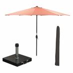 Garden Impressions Lotus stokparasol Ø300 cm - koper incl 40, Verzenden, Nieuw