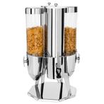 GGM Gastro | Muesli & Cornflakes dispenser - Dubbel - |, Verzenden