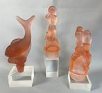Walther Glass & Sohne - o.a. Josef Inwald - sculptuur,, Antiek en Kunst, Antiek | Glas en Kristal