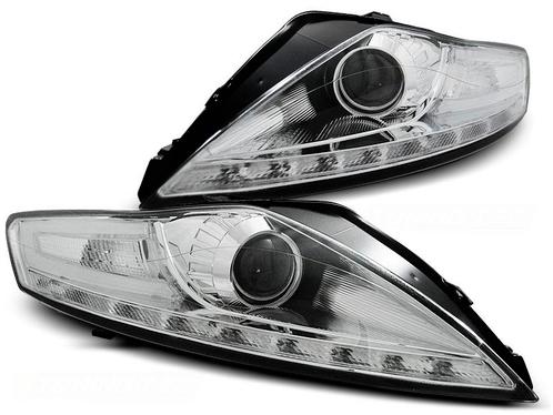 Koplampen Ford Mondeo 07.07-11.10 DRL-Look Chroom, Auto-onderdelen, Overige Auto-onderdelen, Ophalen of Verzenden