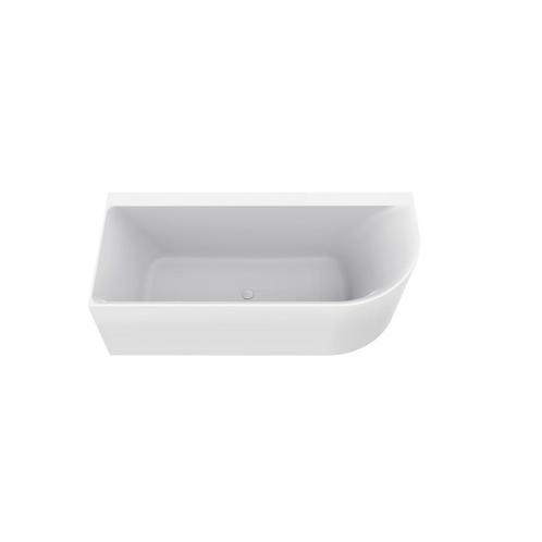 Hoekbad Wiesbaden Zenn Links 170x75 Cm Met Waste Wit, Doe-het-zelf en Verbouw, Sanitair, Bad, Nieuw, Ophalen of Verzenden