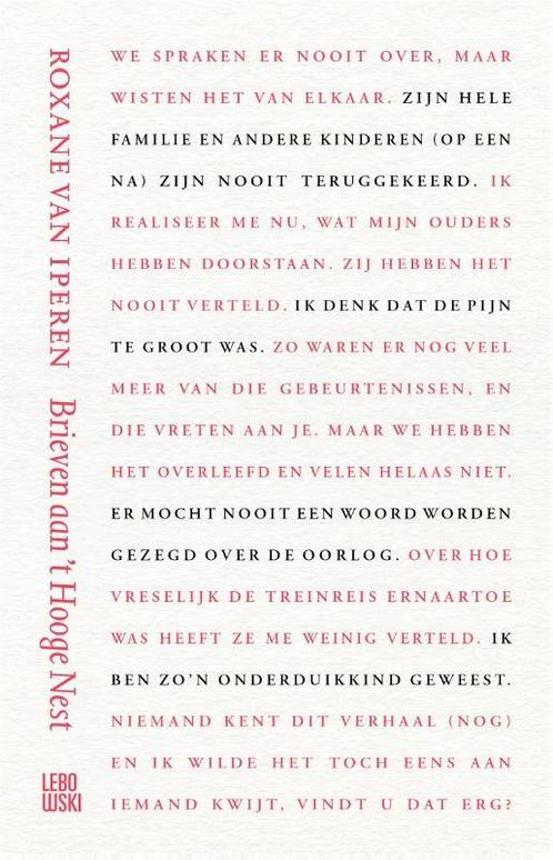 Brieven aan t Hooge Nest 9789048862986 Roxane van Iperen, Boeken, Literatuur, Gelezen, Verzenden