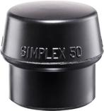 Vervangende Rubber Kop voor Een Simplex Hamer 60mm Zwart, Verzenden, Nieuw