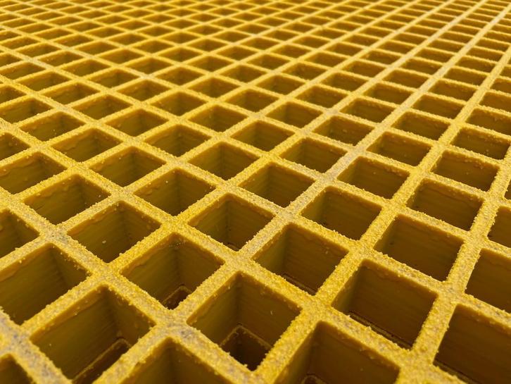 Kunststof/ GVK roosters GEEL | 1220x3660mm, Doe-het-zelf en Verbouw, Overige Doe-het-zelf en Verbouw, Nieuw, Ophalen of Verzenden