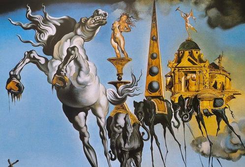 Salvador Dalí (1904-1989) (after) - The Temptation of St., Antiek en Kunst, Antiek | Boeken en Bijbels
