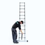 Telescoopladder 3,20 meter met softclose, Doe-het-zelf en Verbouw, Ladders en Trappen, Nieuw, Ladder, Ophalen of Verzenden