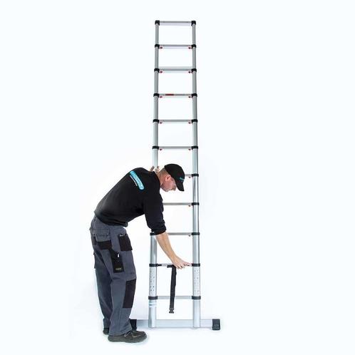 Telescoopladder 3,20 meter met softclose, Doe-het-zelf en Verbouw, Ladders en Trappen, Ladder, Nieuw, Ophalen of Verzenden