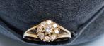 14 karaat Geel goud - Ring - 0.27 ct Diamant - Diamanten, Sieraden, Tassen en Uiterlijk, Antieke sieraden