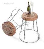 3x Champagne kroon stoel Kurk, Ophalen, Nieuw