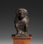 Oud-Egyptisch Brons Bavian. Derde tussenperiode, XXI - XXII