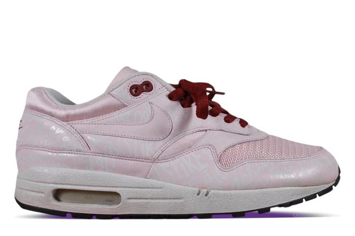 Nike Air Max 1 Powerwall Pink (2005) • 44, Kleding | Heren, Schoenen, Sneakers of Gympen, Ophalen of Verzenden