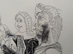 Pablo Picasso (1881-1973) - Homme en gilet afghan, Antiek en Kunst