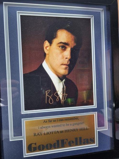 GoodFellas, Ray Liotta (+) - Signed in Person - with, Verzamelen, Film en Tv