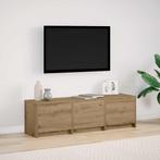 vidaXL TV Eenheden Artisan Eiken 140 x 34 x 40 cm Bewerkt, Minder dan 50 cm, Verzenden, Nieuw, Minder dan 100 cm