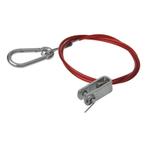 ProPlus Breekkabel met gaffel - Verzinkt - 1 meter - Veil..., Auto diversen, Aanhangwagen-onderdelen, Ophalen of Verzenden, Nieuw