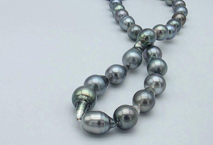 Halsketting - 18 karaat Witgoud Parel - Perle tahiti van, Sieraden, Tassen en Uiterlijk, Kettingen