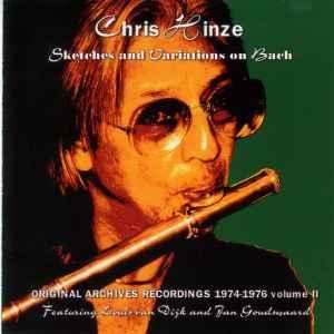 cd - Chris Hinze - Sketches And Variations On Bach, Cd's en Dvd's, Cd's | Overige Cd's, Zo goed als nieuw, Verzenden