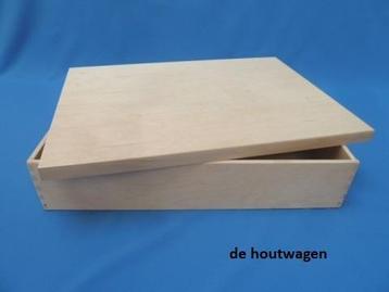 speelbak met deksel - houten speelbak voor kinetisch zand beschikbaar voor biedingen