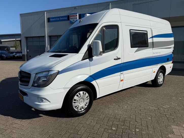 MERCEDES SPRINTER 313 CDi 2.2 BUS CAMPER, Caravans en Kamperen, Campers, Audio installatie, Boiler, Hordeur, Koelkast, Omvormer