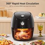 Airfryer - heteluchtfriteuse - 3.5L - 1500W - Zwart, Witgoed en Apparatuur, Verzenden, Nieuw